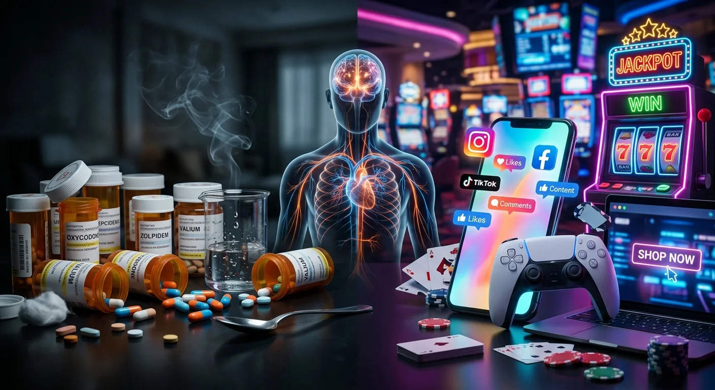 different types of addiction